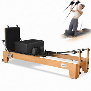 JASPORT P80 Pilates Reformer aus Buchenholz