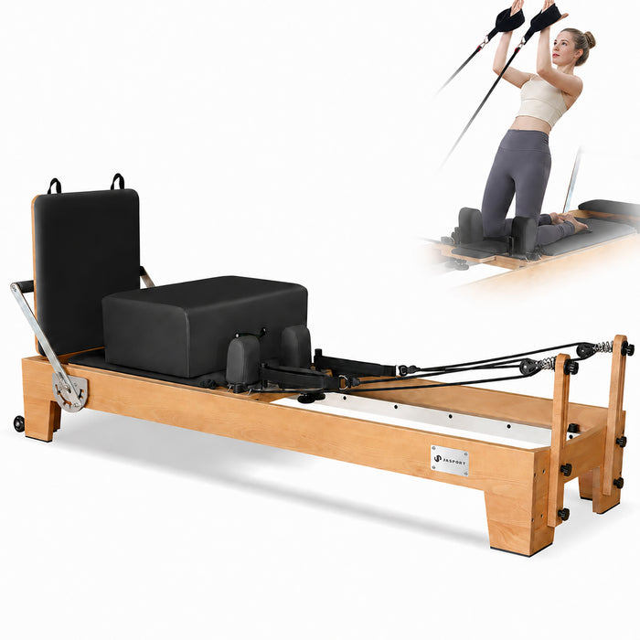 JASPORT P80 Pilates Reformer aus Buchenholz