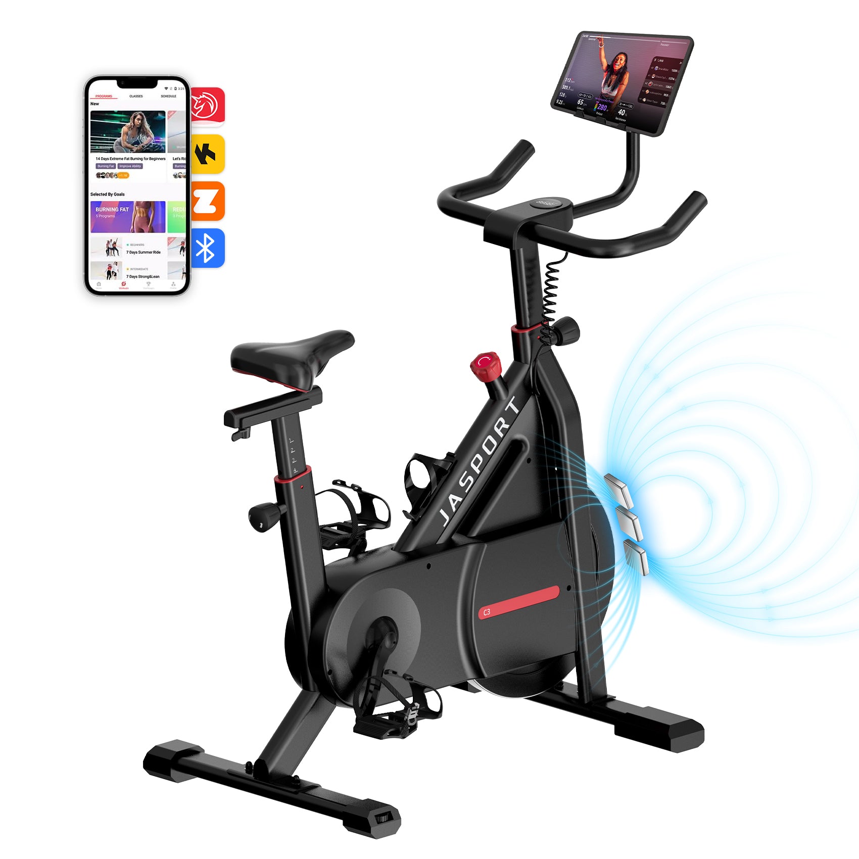 JASPORT C3 Smart Indoor Speedbike