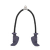 JASPORT ER2 Ergonomisches Trizeps-Seil (Grau)