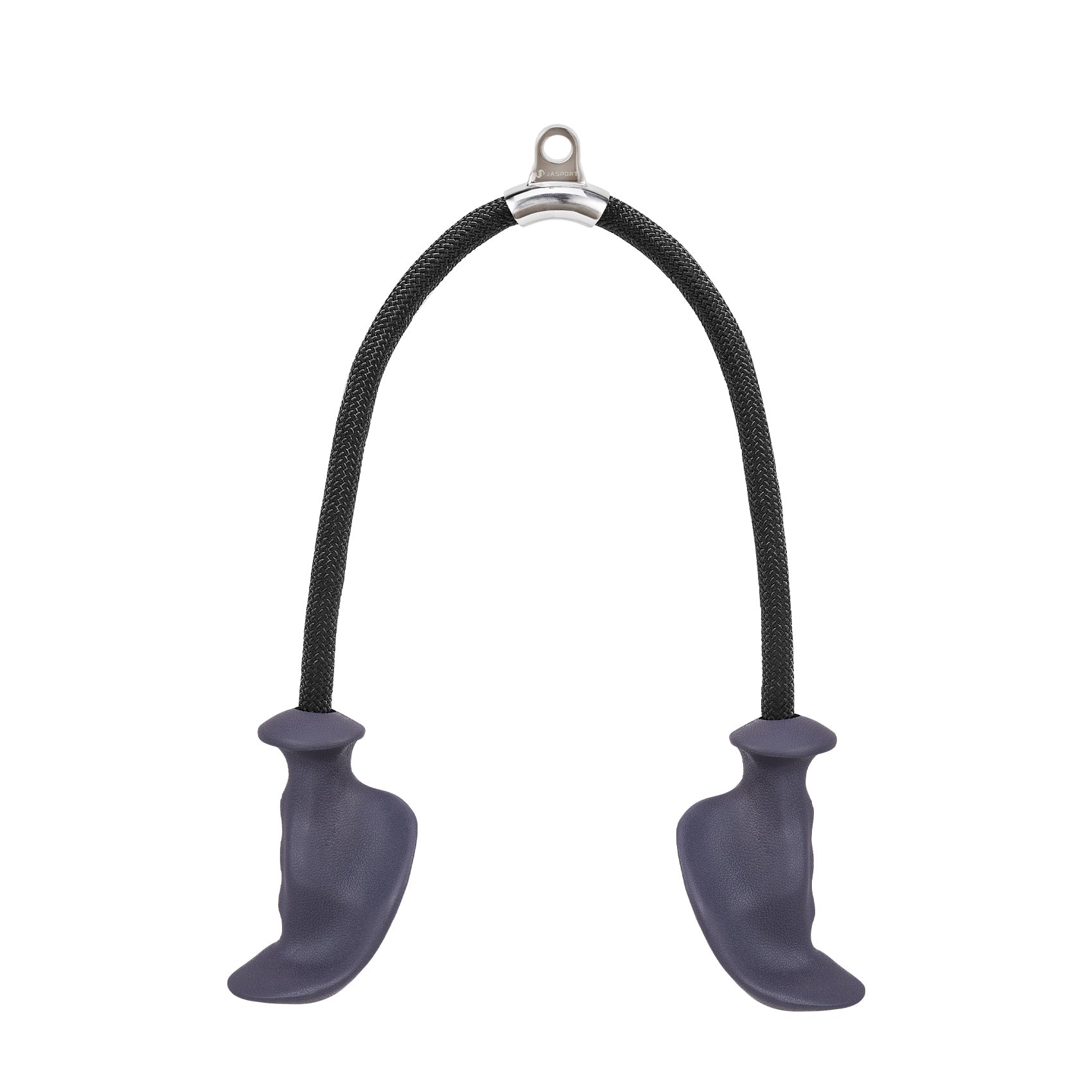 JASPORT ER2 Ergonomisches Trizeps-Seil (Grau)