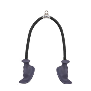 JASPORT ER2 Ergonomisches Trizeps-Seil (Grau)