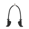 JASPORT ER2 Ergonomisches Trizeps-Seil (Schwarz)