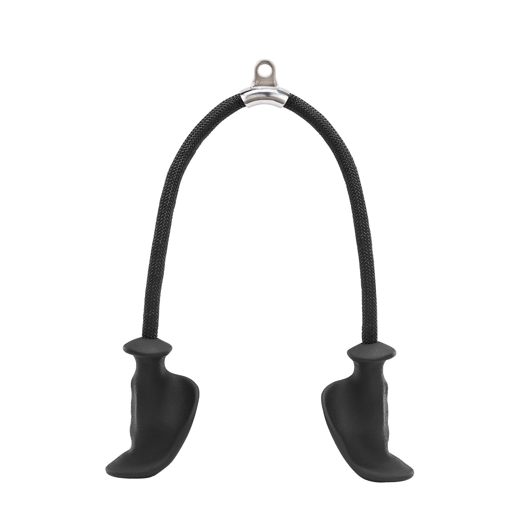 JASPORT ER2 Ergonomisches Trizeps-Seil (Schwarz)
