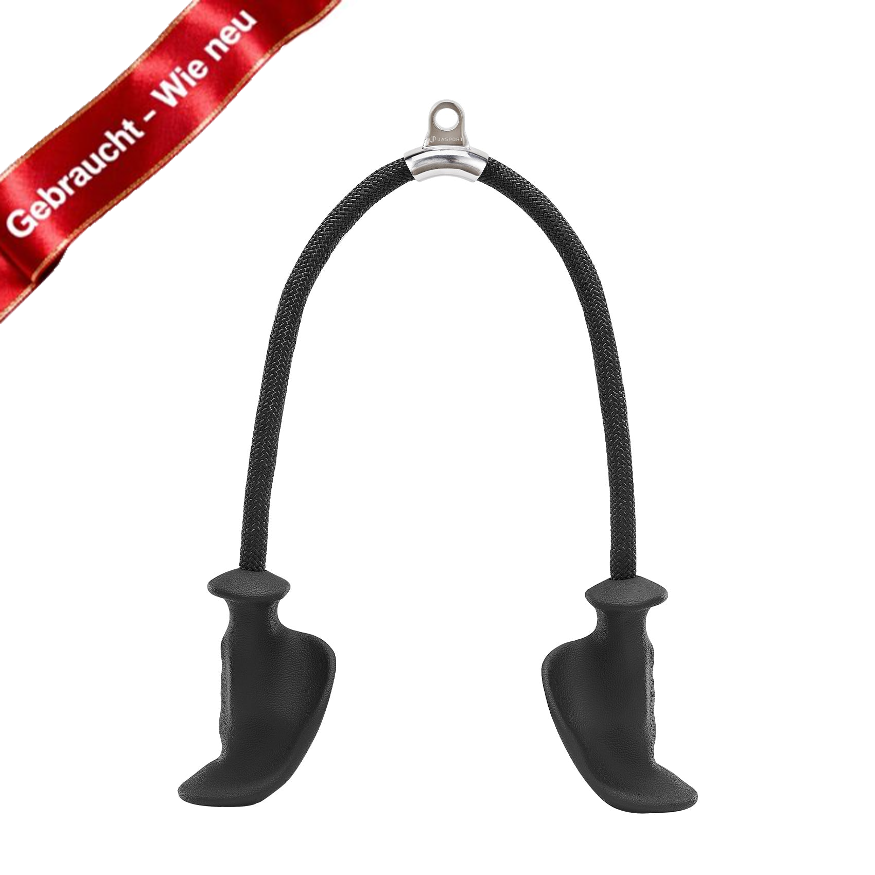 Gebraucht-JASPORT ER2 Ergonomisches Trizeps-Seil (Schwarz)