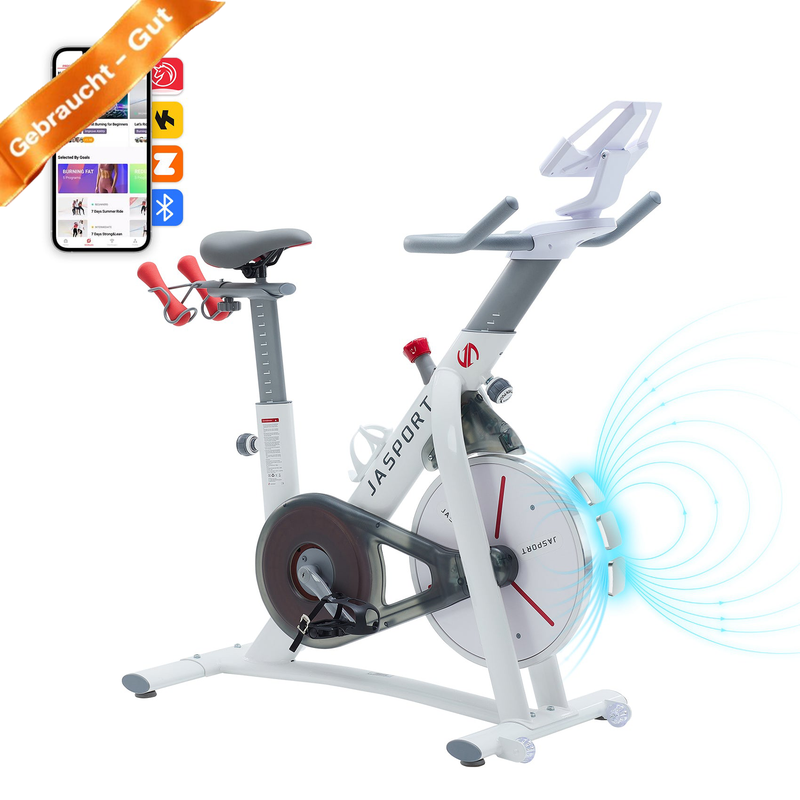 Gebraucht-JASPORT S3 Smart Indoor Speedbike (Weiß)