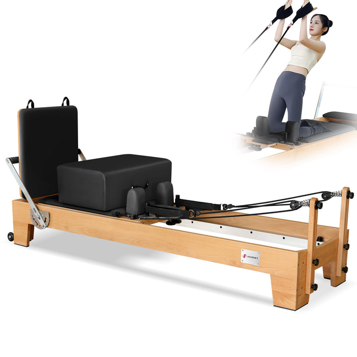 JASPORT P80 Pilates Reformer aus Buchenholz