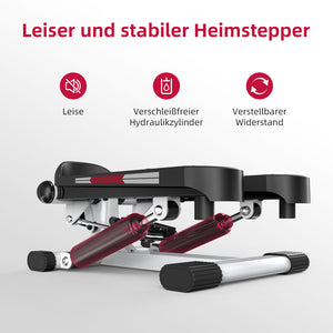 Gebraucht-JASPORT ST1 Mini Stepper für Zuhause (Weiße Ausführung)