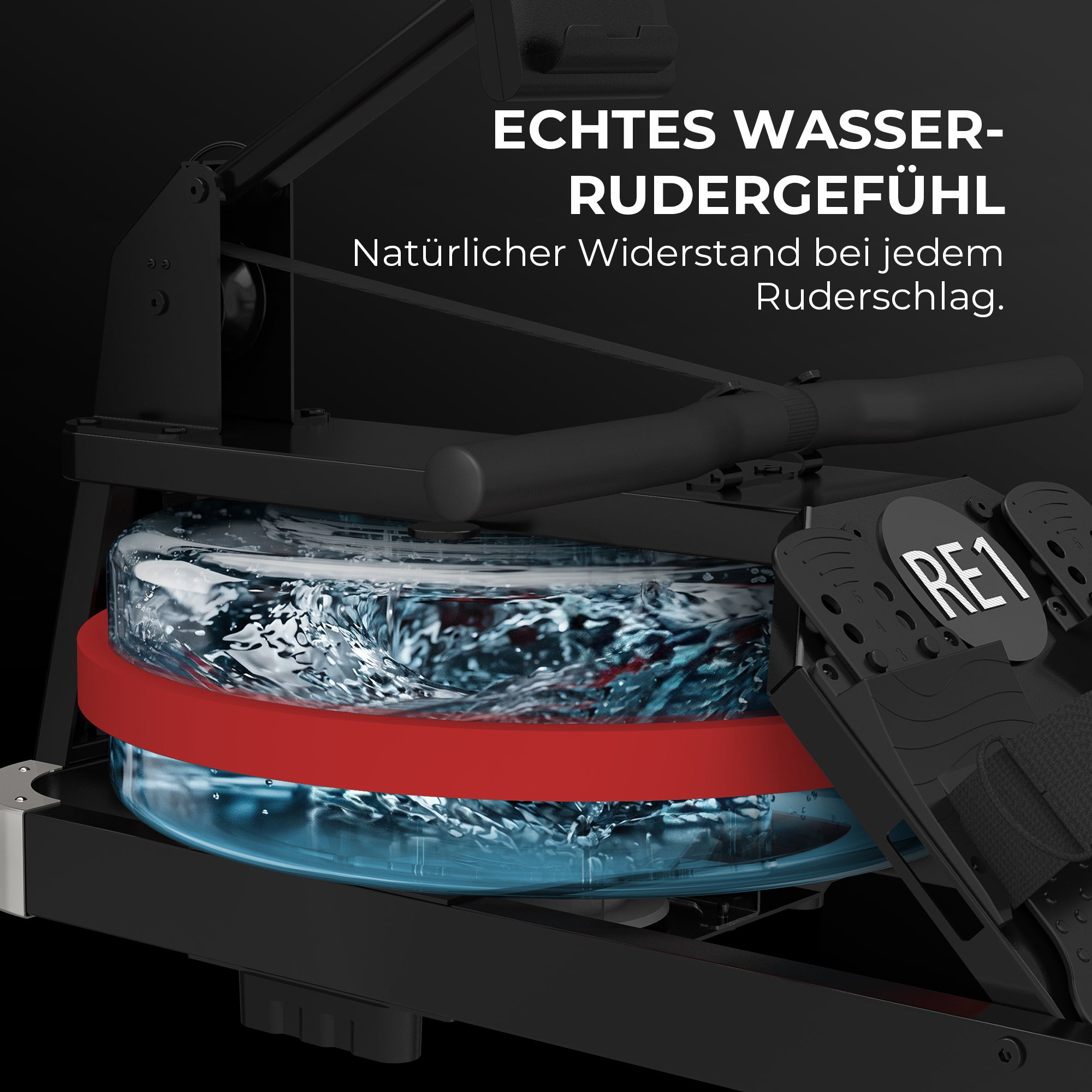 JASPORT RE1 Wasser-Rudergerät klappbar für Zuhause