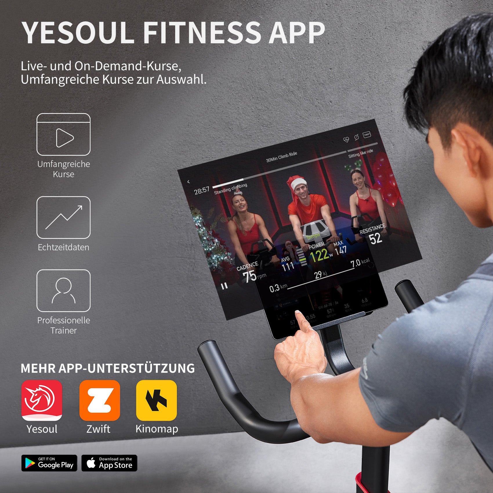 JASPORT C3 Smart Indoor Speedbike