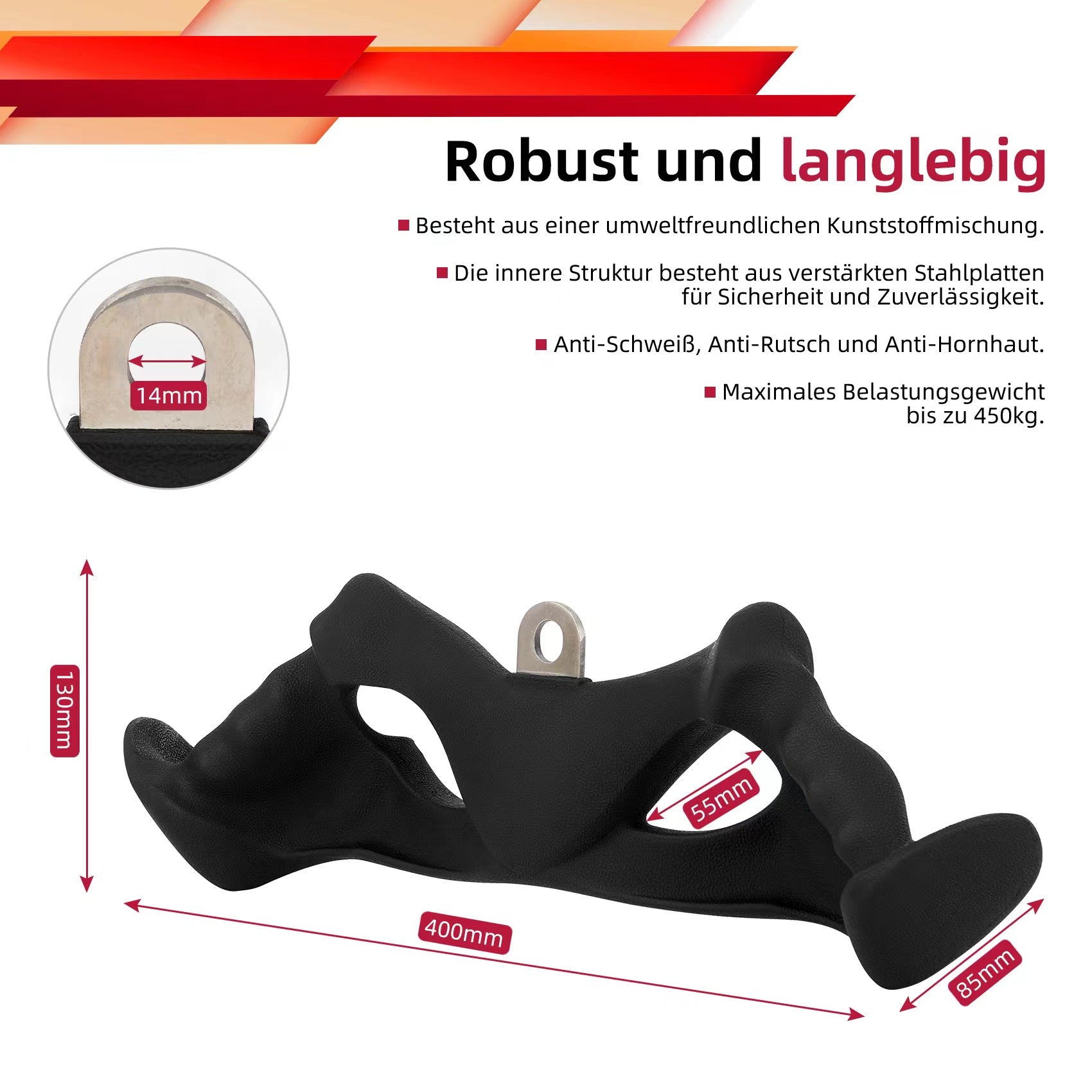 JASPORT ER4 Ergonomischer Trizeps-Griff