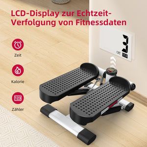 Gebraucht-JASPORT ST1 Mini Stepper für Zuhause (Weiße Ausführung)