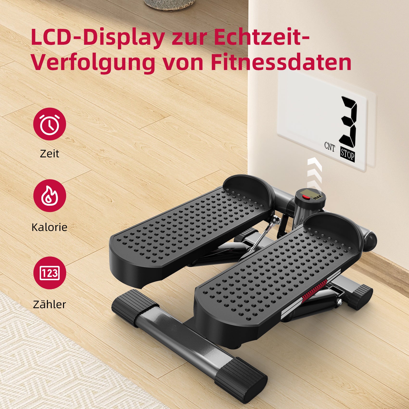 Gebraucht-JASPORT ST1 Mini Stepper für Zuhause