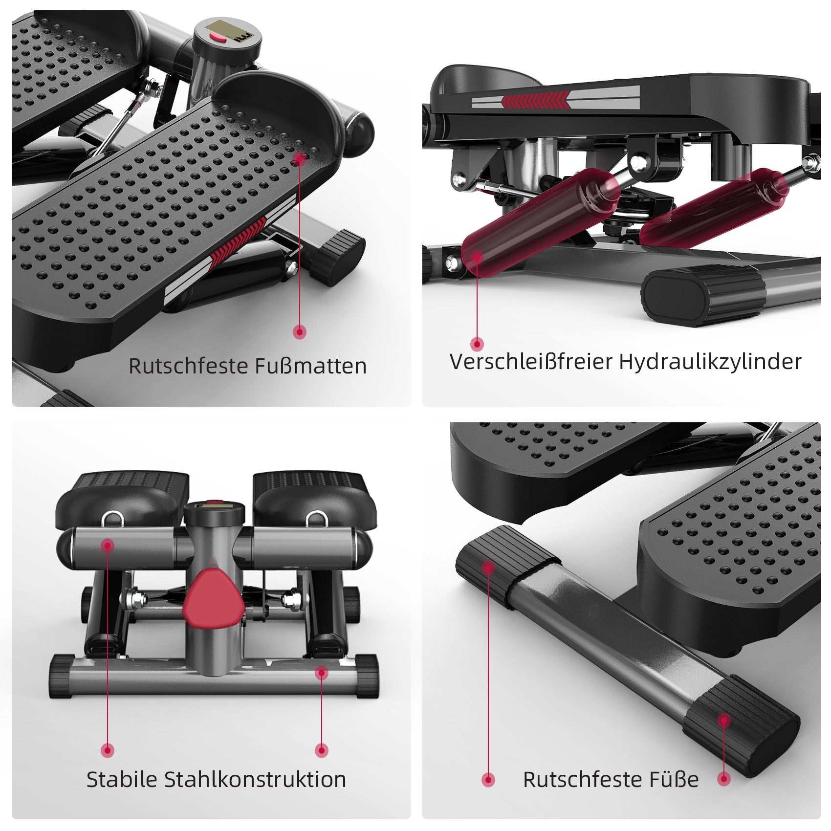 Gebraucht-JASPORT ST1 Mini Stepper für Zuhause