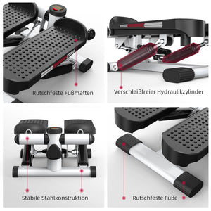 Gebraucht-JASPORT ST1 Mini Stepper für Zuhause (Weiße Ausführung)