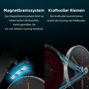 JASPORT S3 Smart Indoor Speedbike (Schwarz)