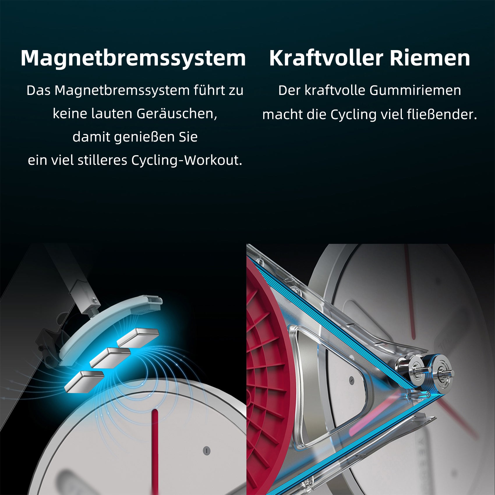 JASPORT S3 Smart Indoor Speedbike (Weiß)