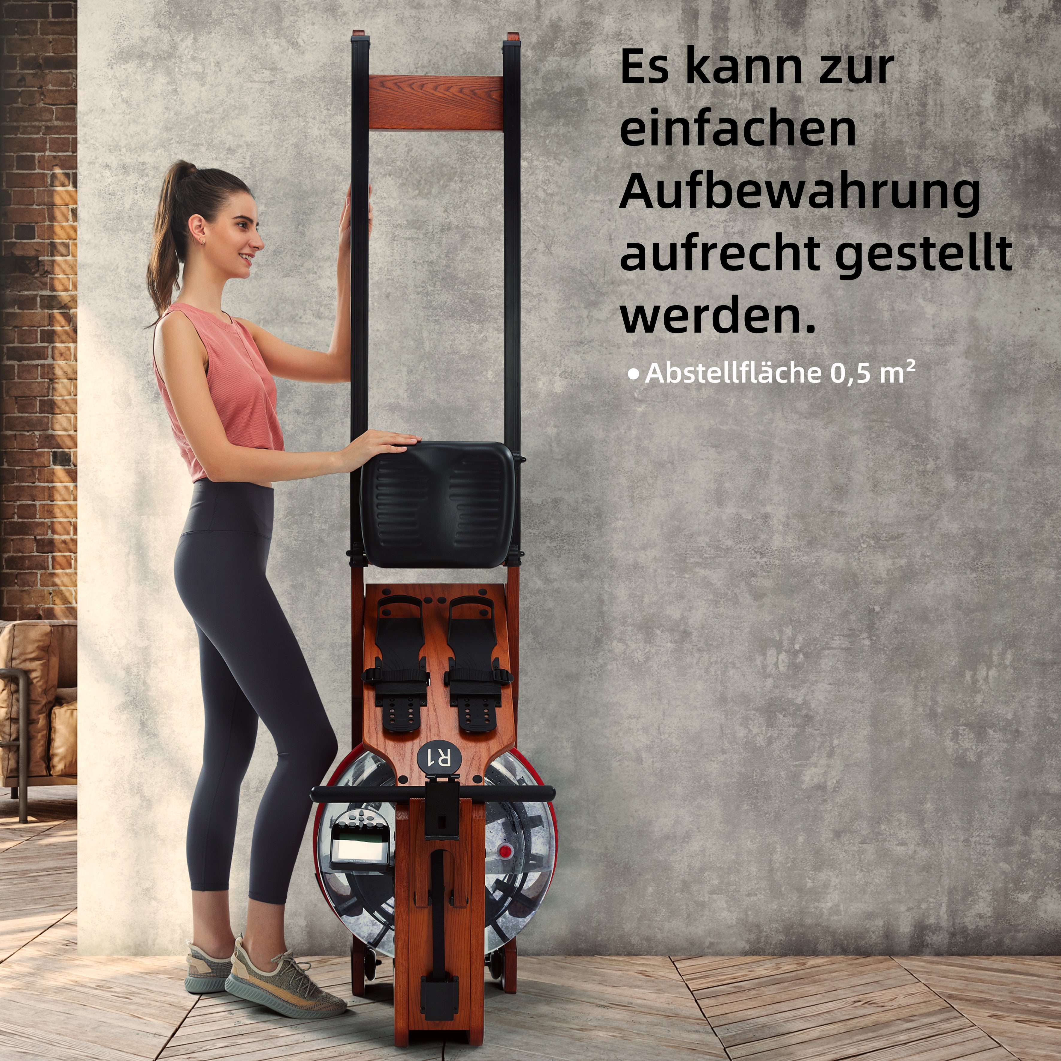JASPORT R1 Rudergerät wasser (Rotbraun)