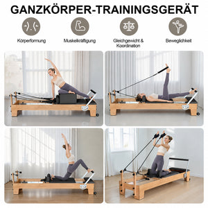 JASPORT P80 Pilates Reformer aus Buchenholz