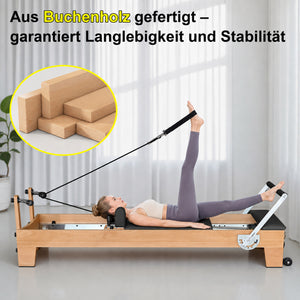 JASPORT P80 Pilates Reformer aus Buchenholz