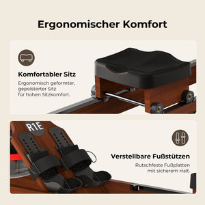 JASPORT R1E Rudergerät mit Wasserwiderstand für Zuhause