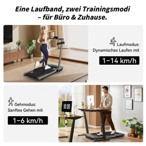 Gebraucht-JASPORT GL3 2-in-1 Laufband für Zuhause