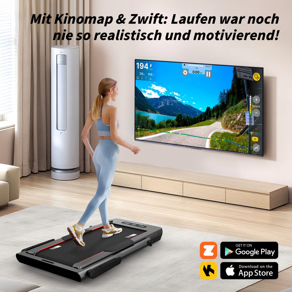 Gebraucht-JASPORT GL3 2-in-1 Laufband für Zuhause
