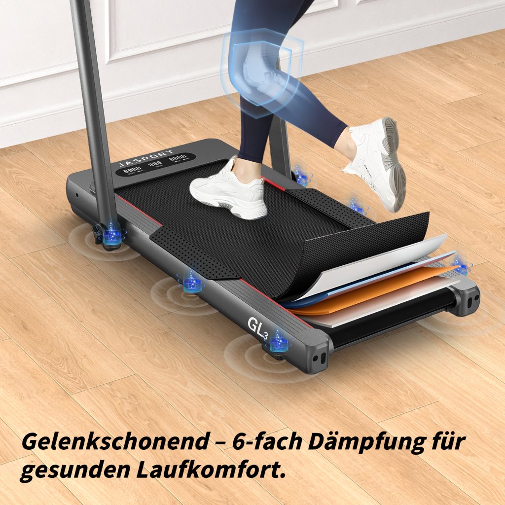 Gebraucht-JASPORT GL3 2-in-1 Laufband für Zuhause