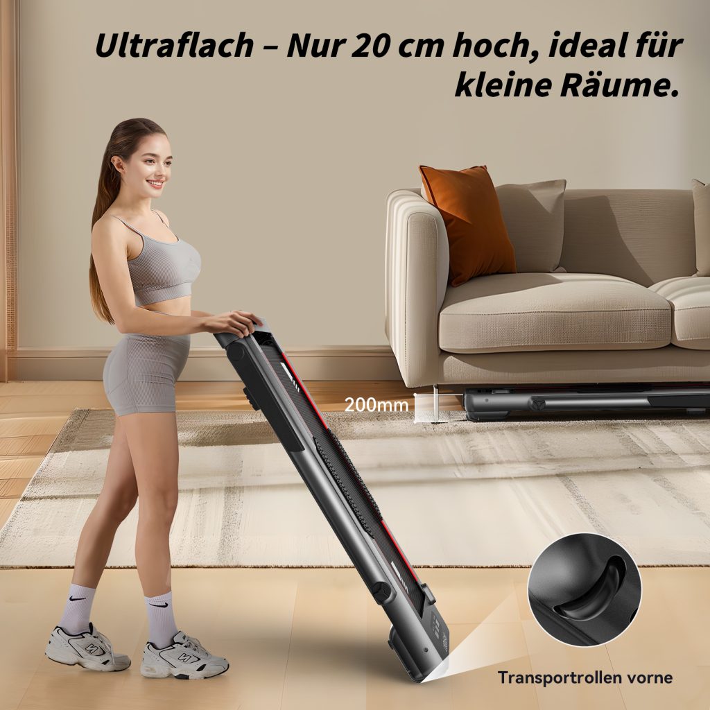 Gebraucht-JASPORT GL3 2-in-1 Laufband für Zuhause