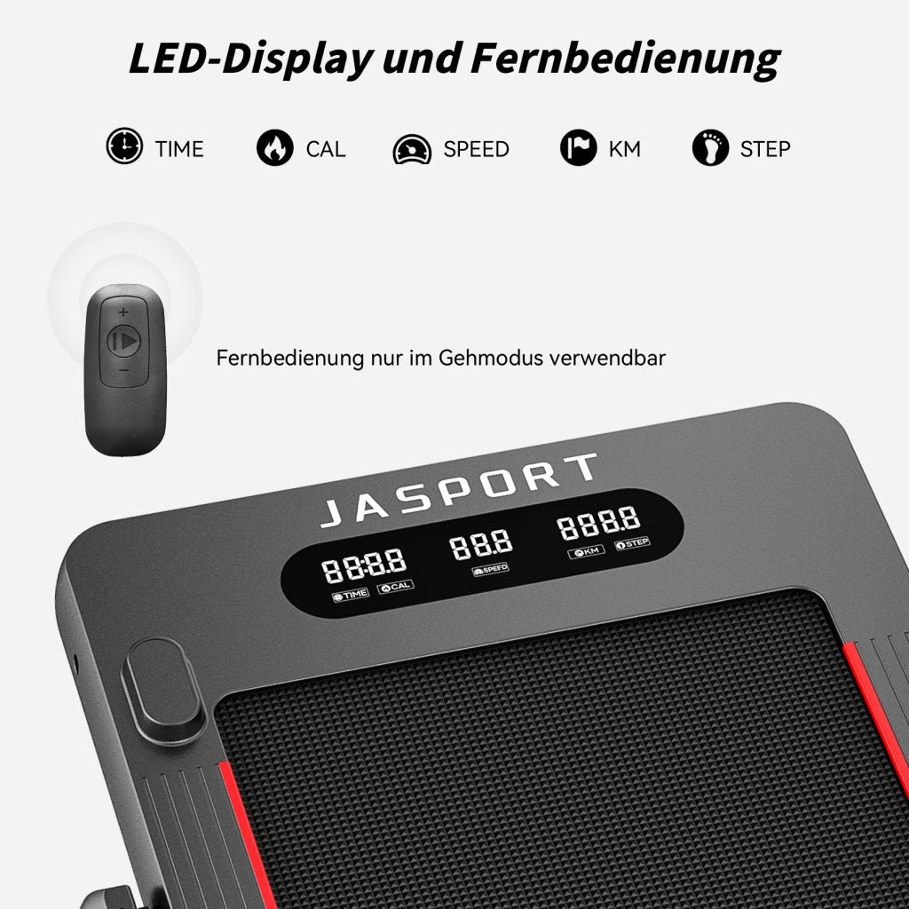 Gebraucht-JASPORT GL3 2-in-1 Laufband für Zuhause