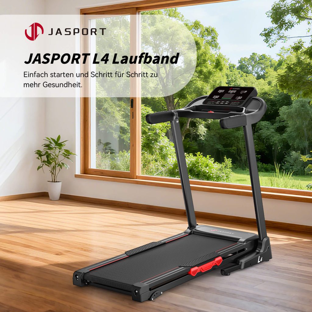 JASPORT L4 Laufband für Zuhause klappbar