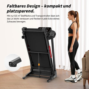 JASPORT L4 Laufband für Zuhause klappbar