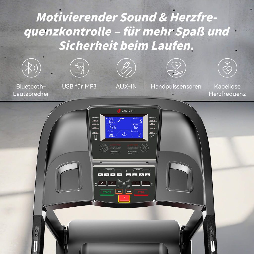 JASPORT L6 Laufband für Zuhause klappbar