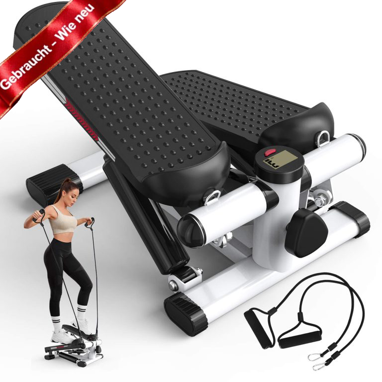 Gebraucht-JASPORT ST1 Mini Stepper für Zuhause (Weiße Ausführung)