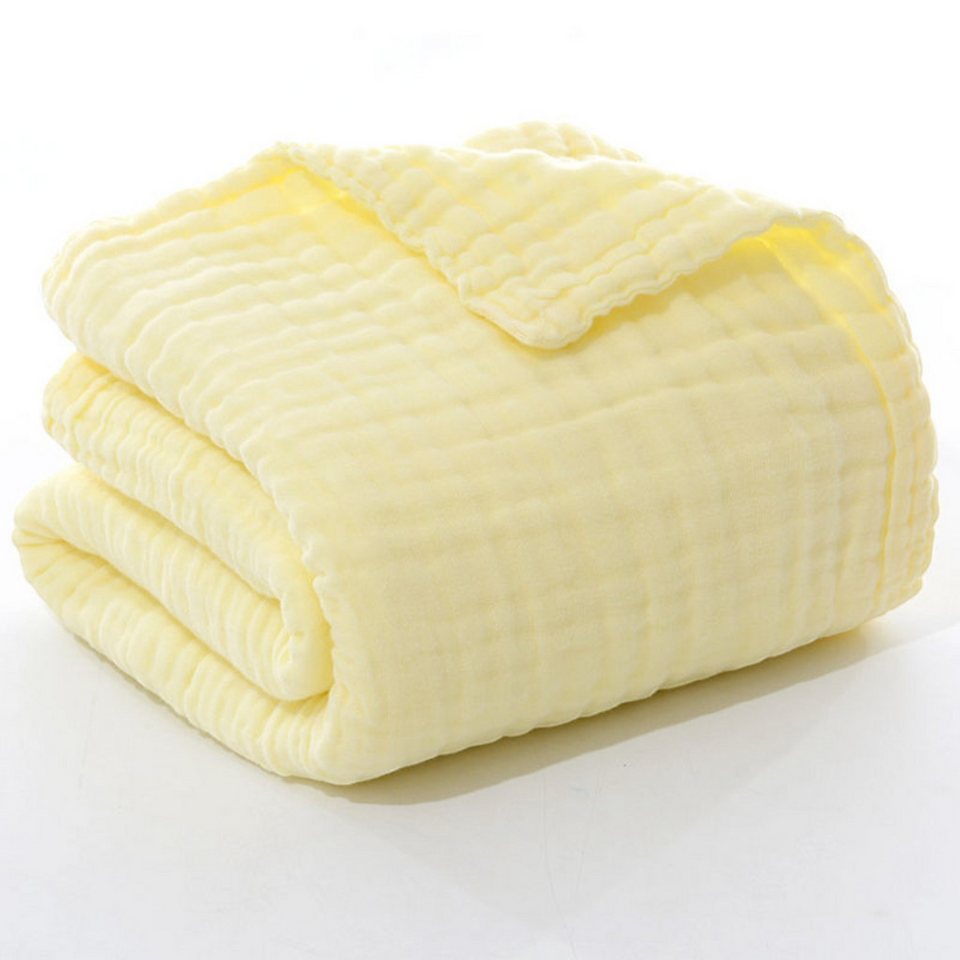JASLIFE Musselin-Sommerdecke aus 100 % Baumwolle