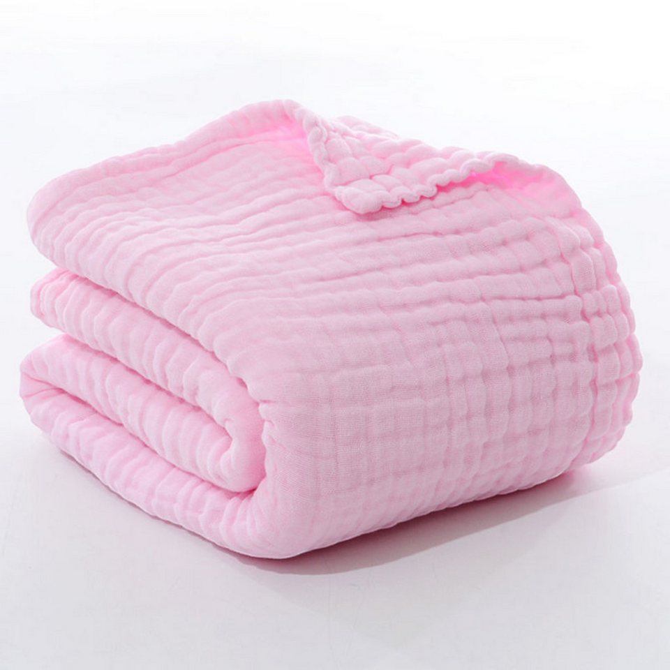 JASLIFE Musselin-Sommerdecke aus 100 % Baumwolle