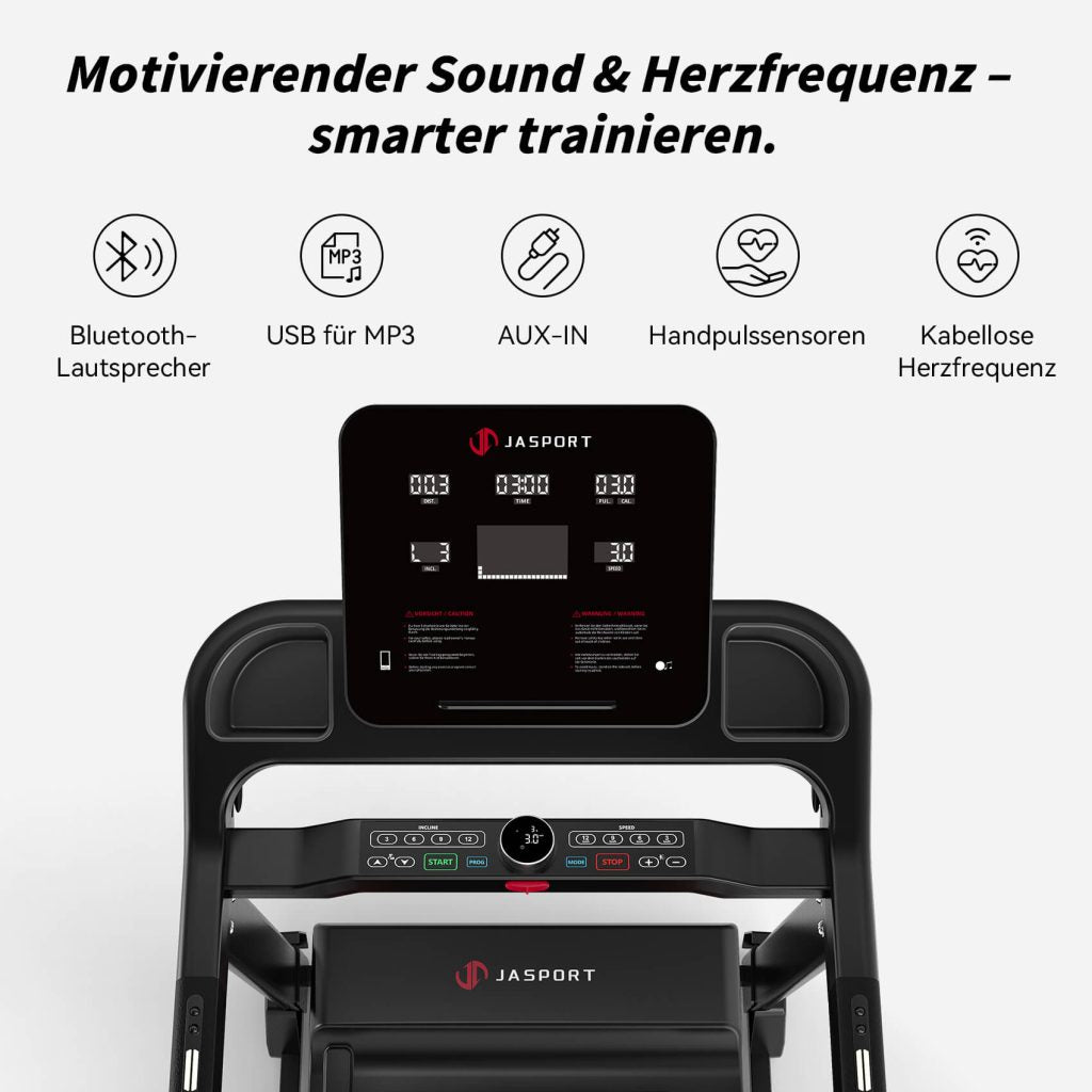 JASPORT L8 Laufband für Zuhause klappbar